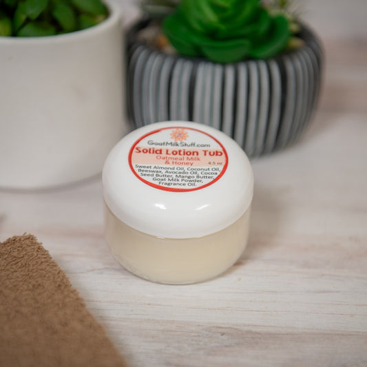 OMH Solid Goat Milk Lotion Tub