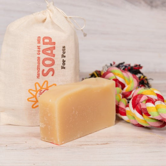 goat milk soap pet scented bag