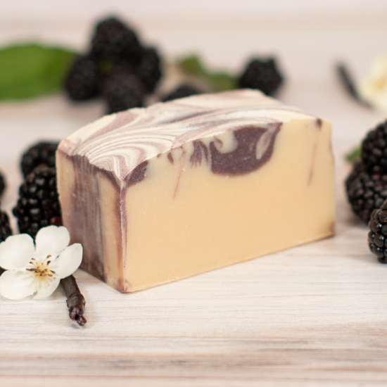 Goat Milk Soap Black Raspberry 